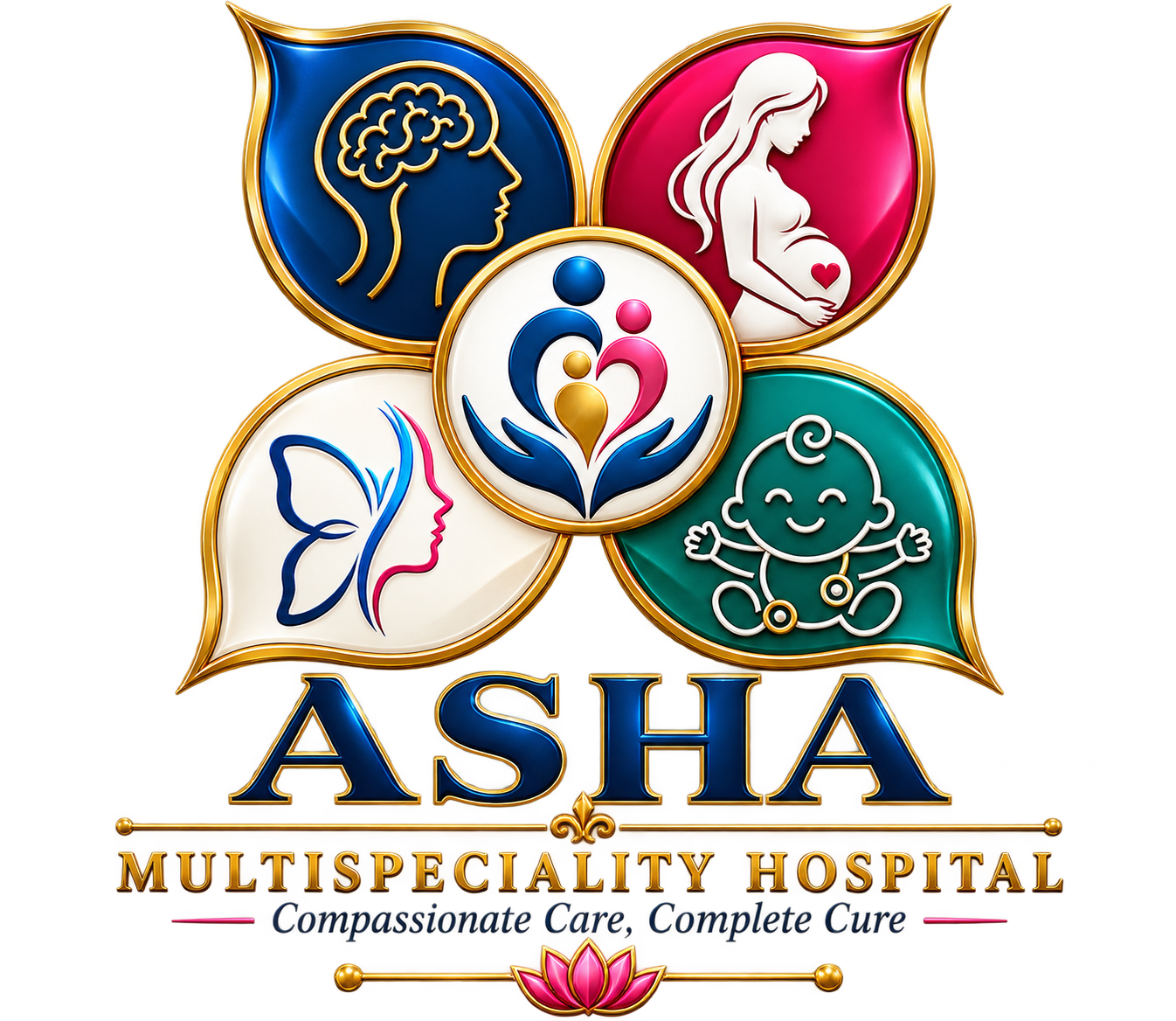 Asha Multi-Speciality Hospital logo