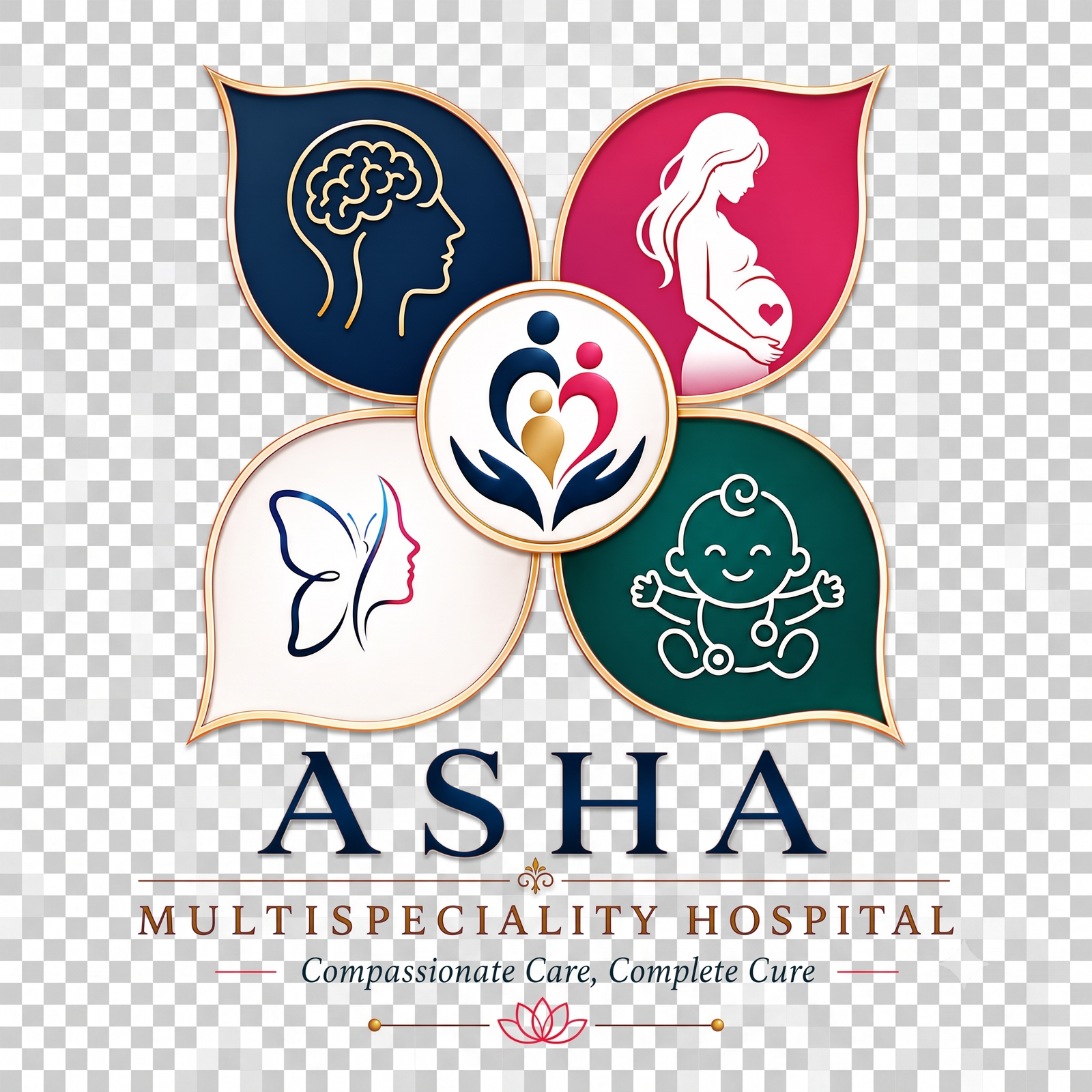Asha Multi-Speciality Hospital, Kota logo