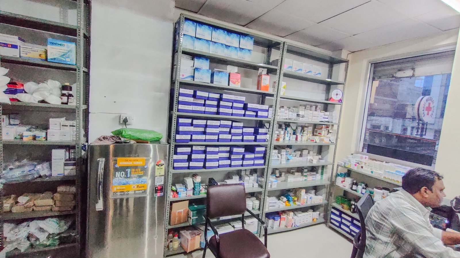 Pharmacy, interior view